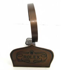 Rolex Watch Store Display Vintage Stand Enamel Swiss Made Stamped 0123